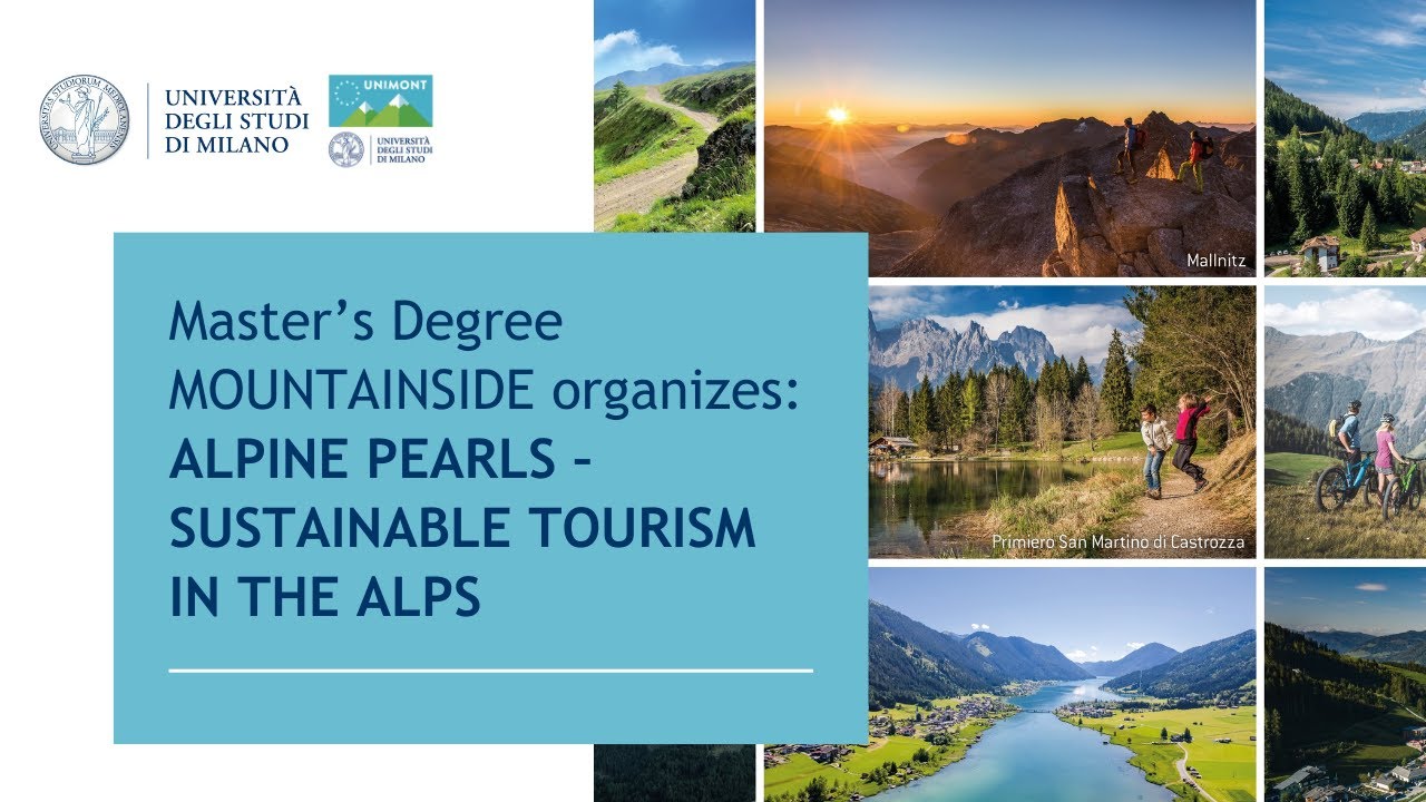 Master&rsquo;s Degree MOUNTAINSIDE organizes: Alpine Pearls &ndash; Sustainable Tourism in the Alps