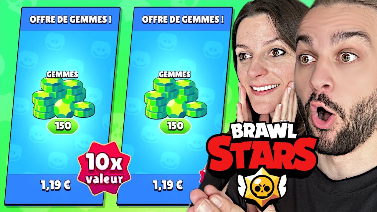 ON ACHETE 1500 GEMMES POUR LES MÉGABOÎTES SUR BRAWL STARS ! ( Offre de folie dans le shop ! )