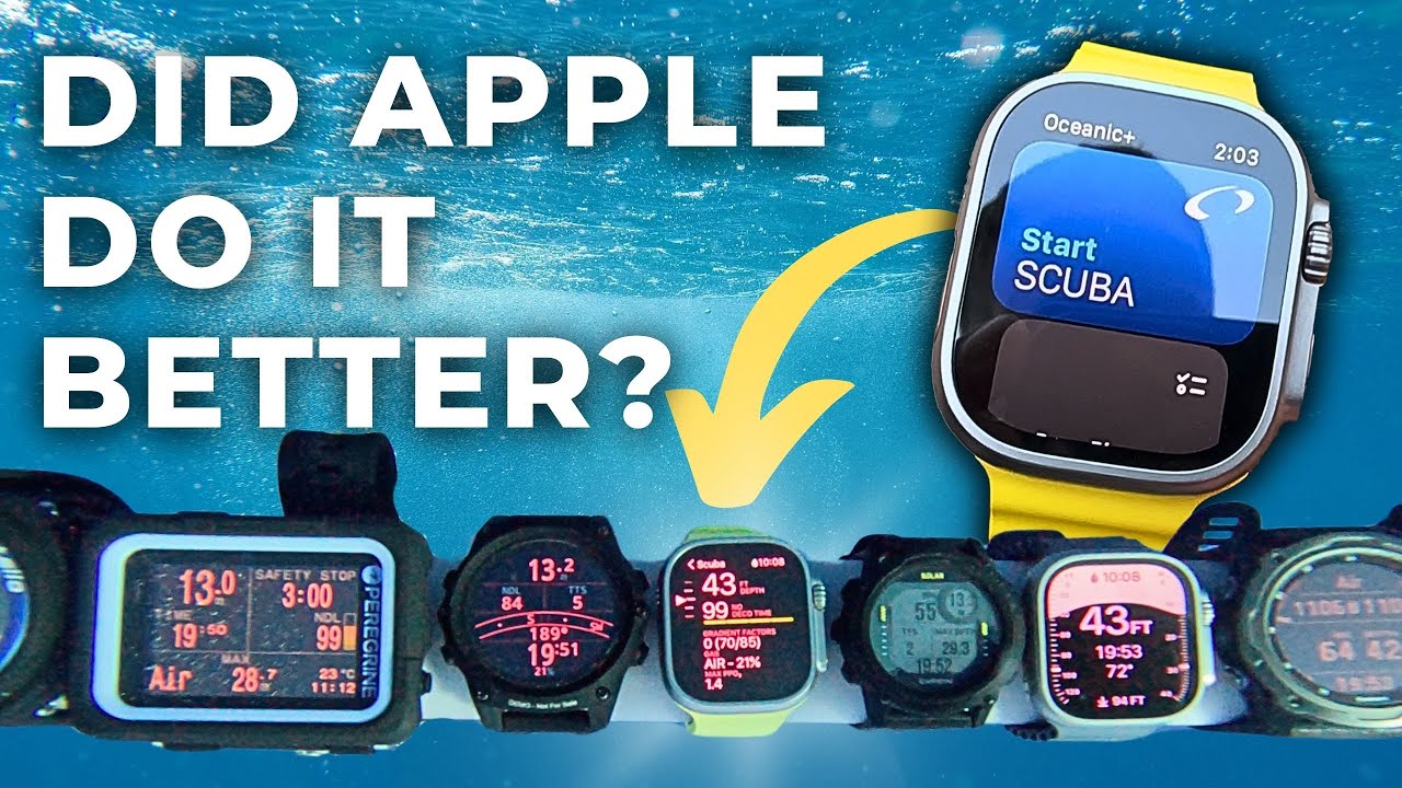 Дайвинг с Apple Watch Ultra: обзор приложения для дайв-компьютера Oceanic+