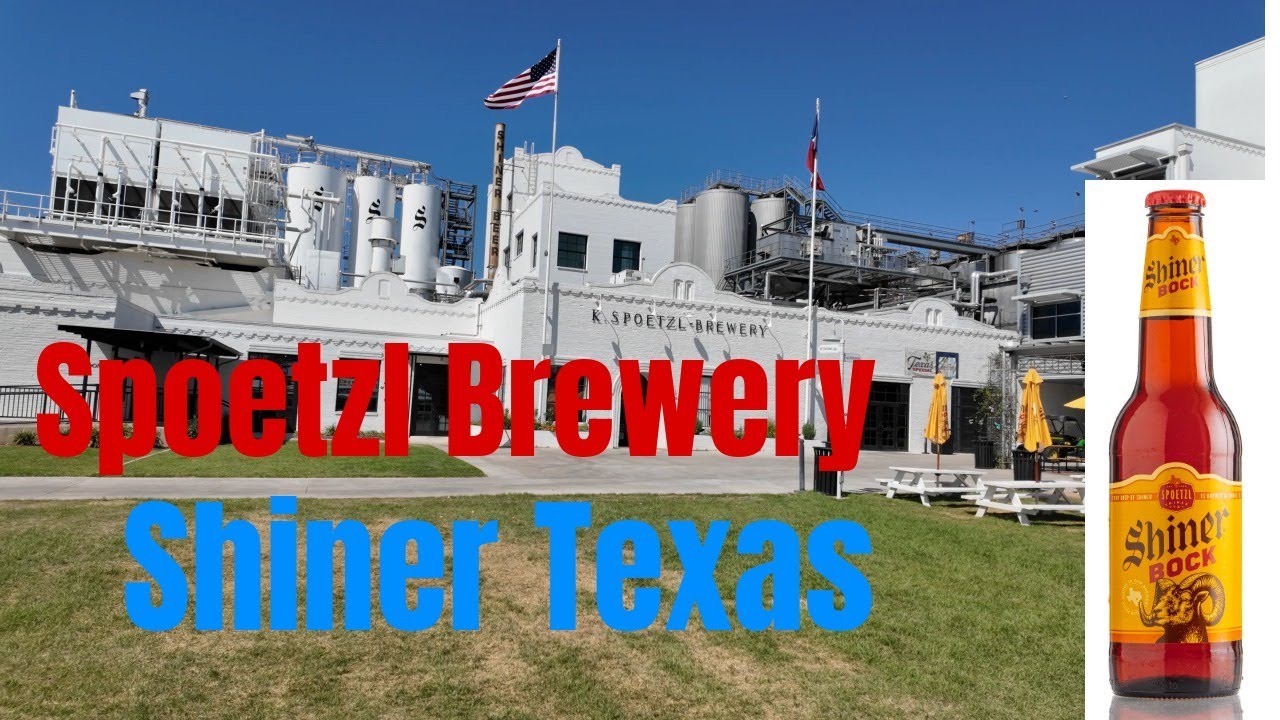 Quick tour of Spoetzl Brewery, Shiner Texas - Shiner Bock!