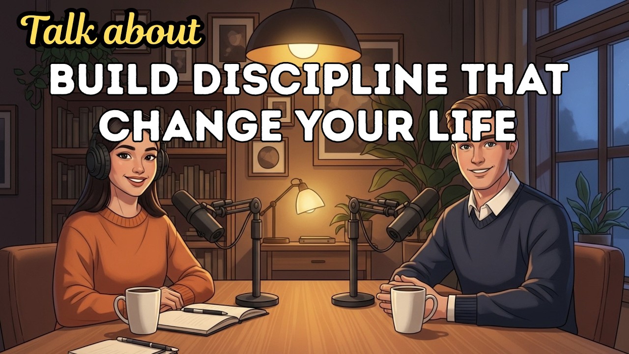 Build Discipline That Change Your Life | Slow & Easy English Conversation | Listening Practice