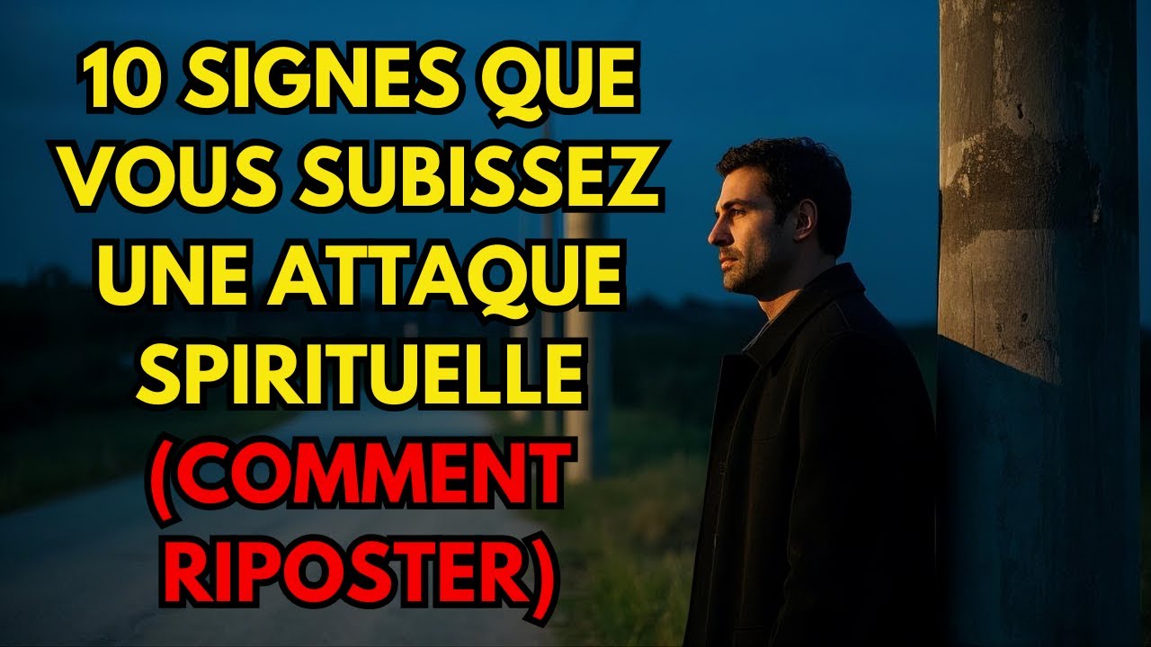 10 signes que vous subissez une attaque spirituelle (comment riposter)