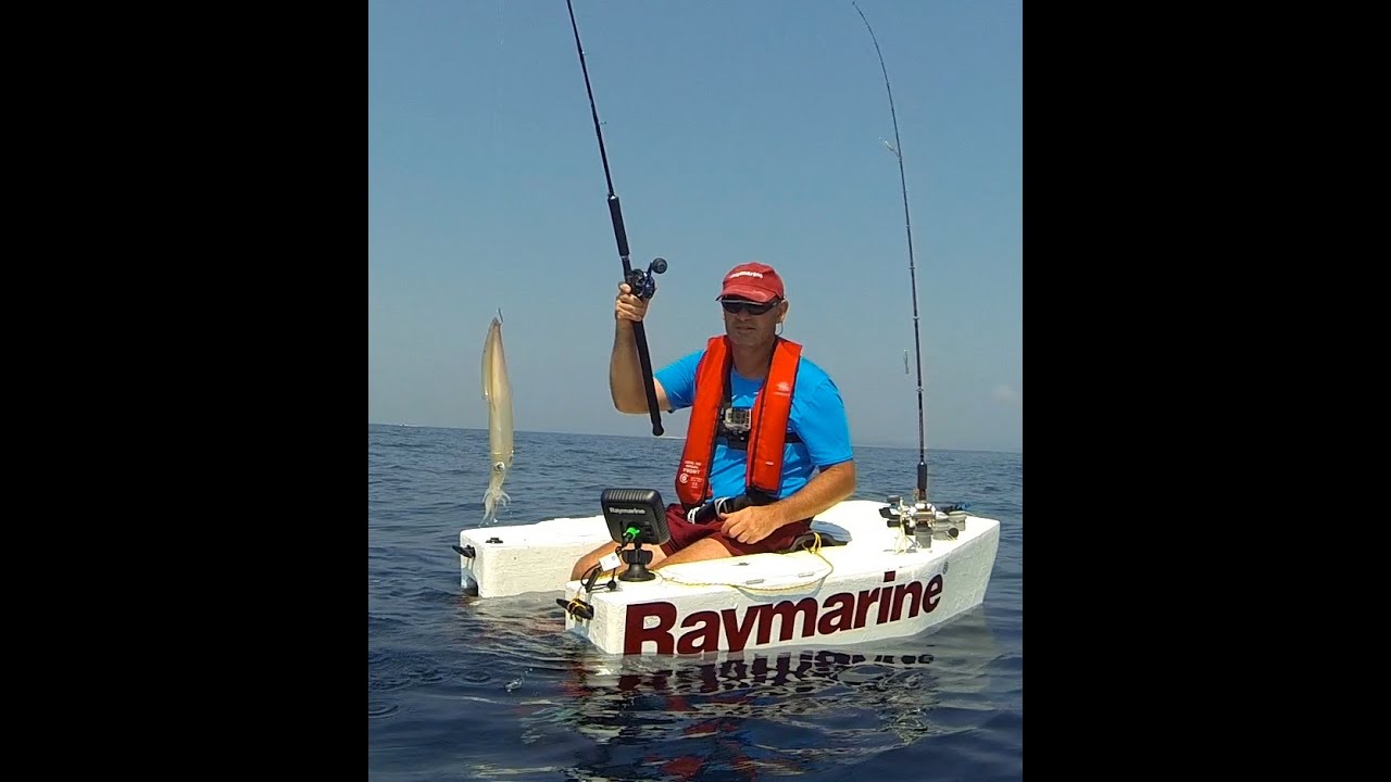 Calamari in Hardbelly boat con il MORVO