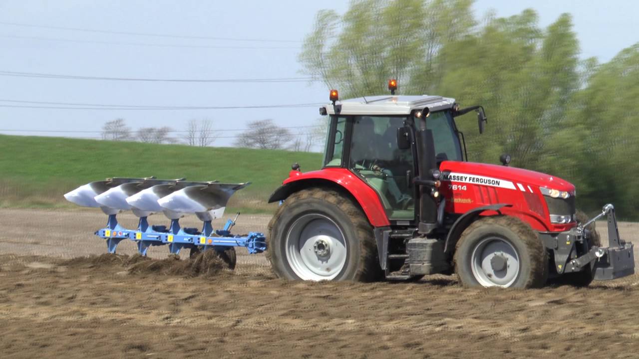 MASSEY FERGUSON 7614 + RABE ALBATROS