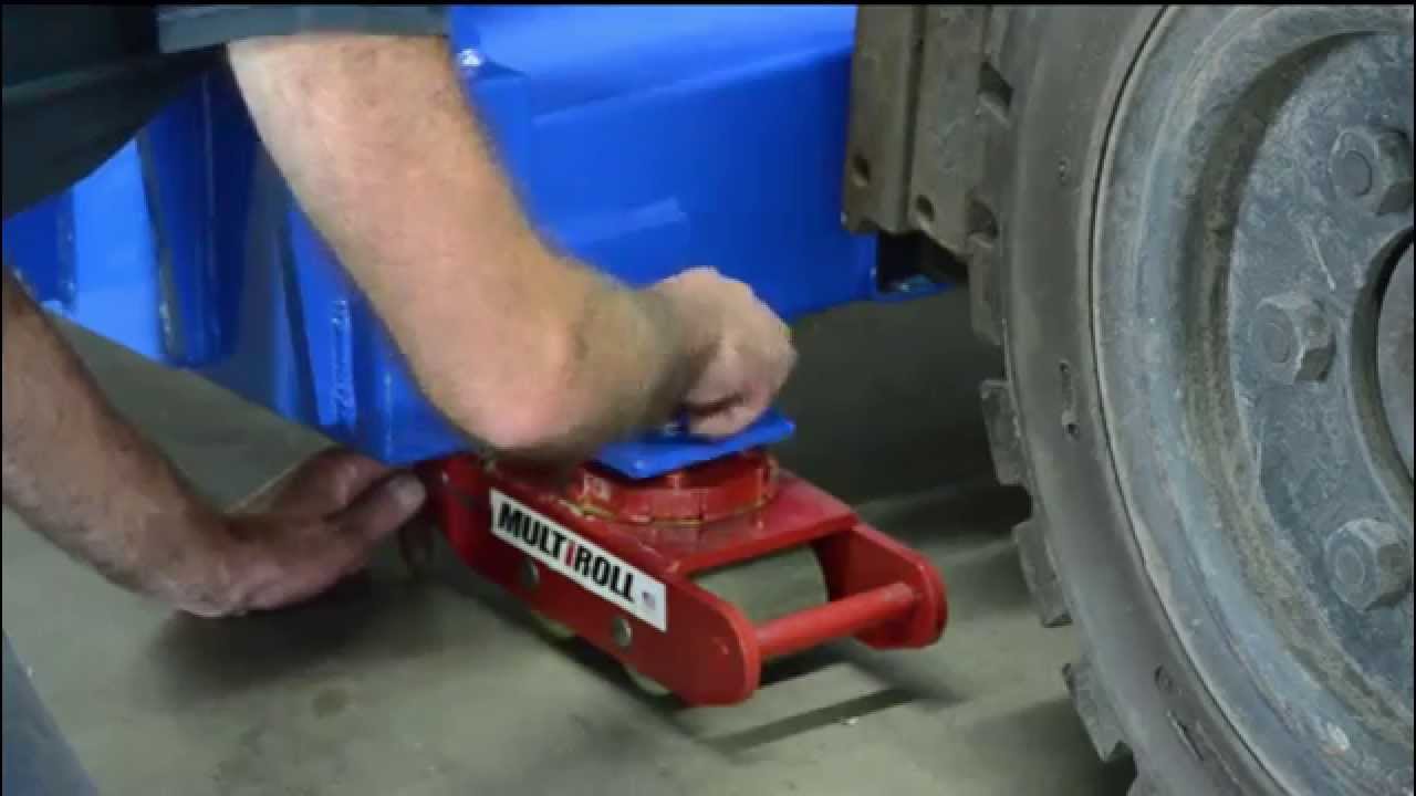 Moving Heavy Equipment with Roller Skids & Machinery Movers