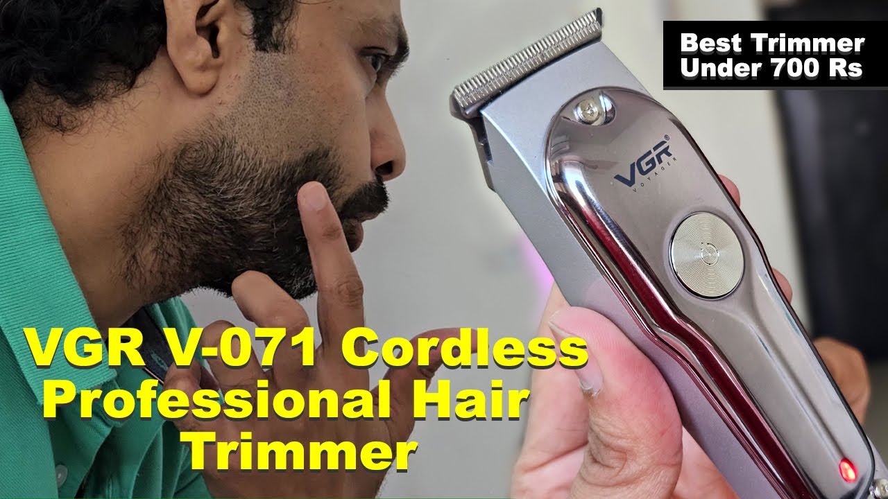 VGR zero gap trimmer, VGR V 071 Trimmer Review | Best trimmer Under 700
