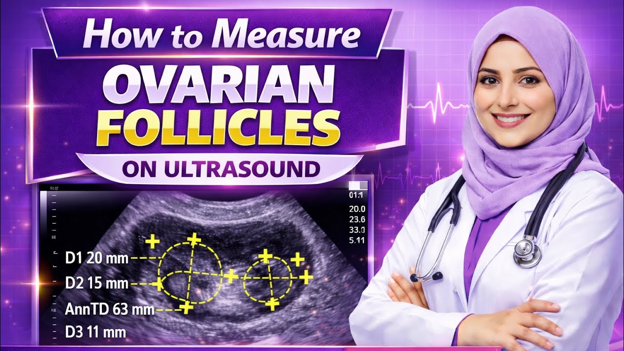 How To Measure Ovarian Follicles On Ultrasound? | Health Connection by Doctors | Dr Tayyaba