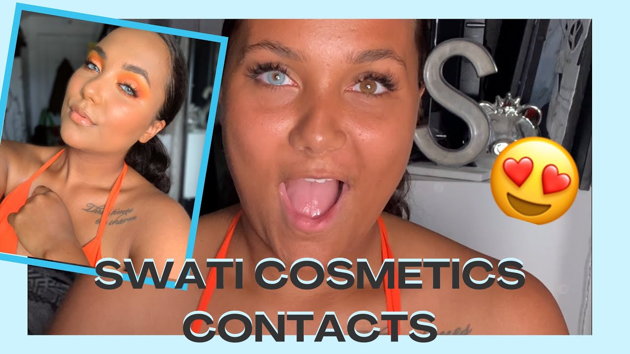 SWATI COSMETICS CONTACT LENSES REVIEW | Brown Eye Friendly Colored Contacts