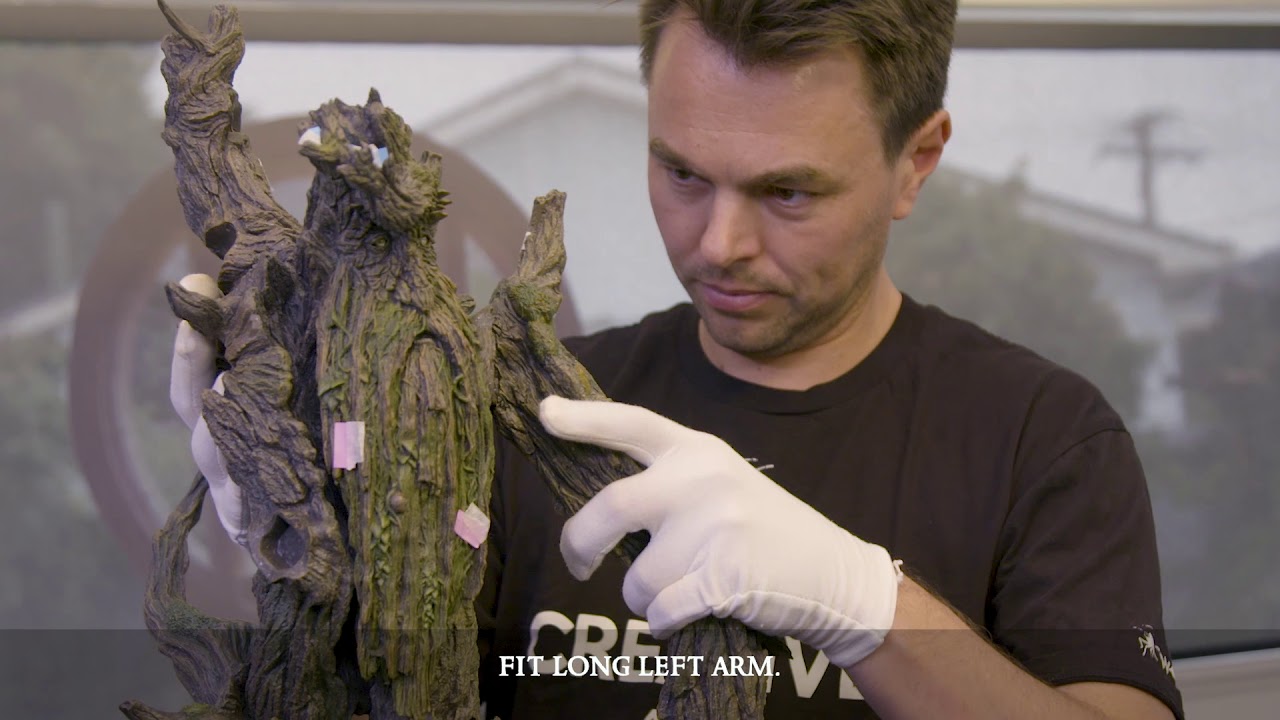 Assembling your Treebeard statue | Wētā Workshop
