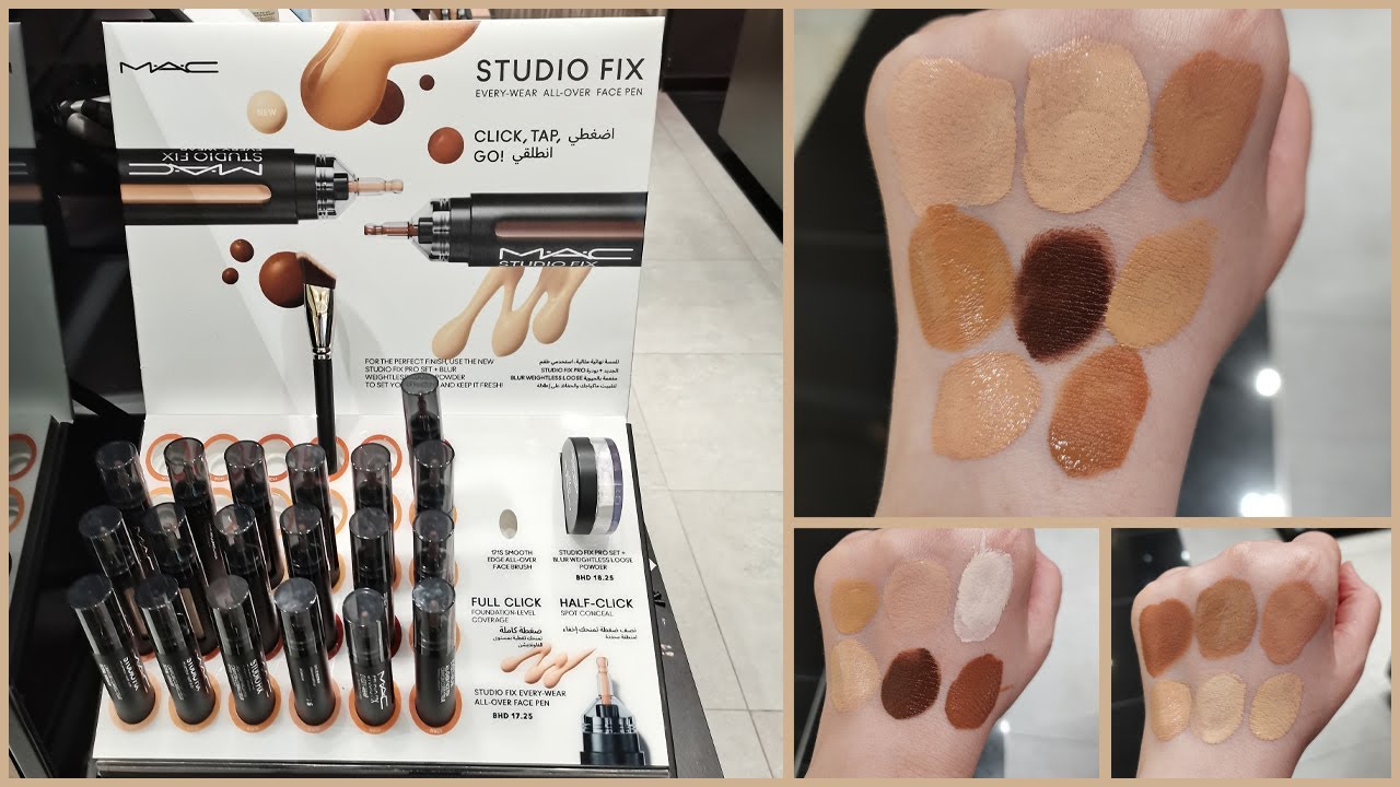 NEW M.A.C Studio Fix Every-Wear All-Over Face Pen -  جديد ماك -  فاونديشن وكونسيلر لتغطية مثالية