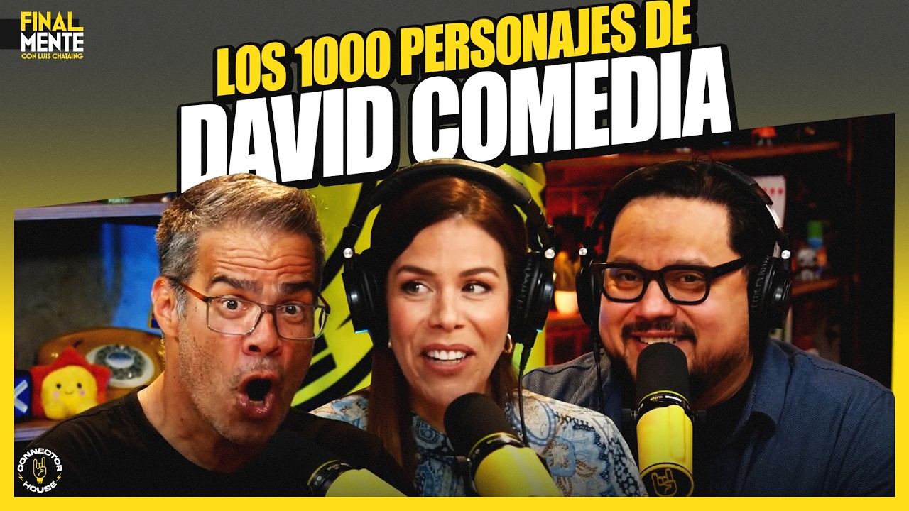 Así se construyen 1000 personajes en la comedia | Finalmente 👓