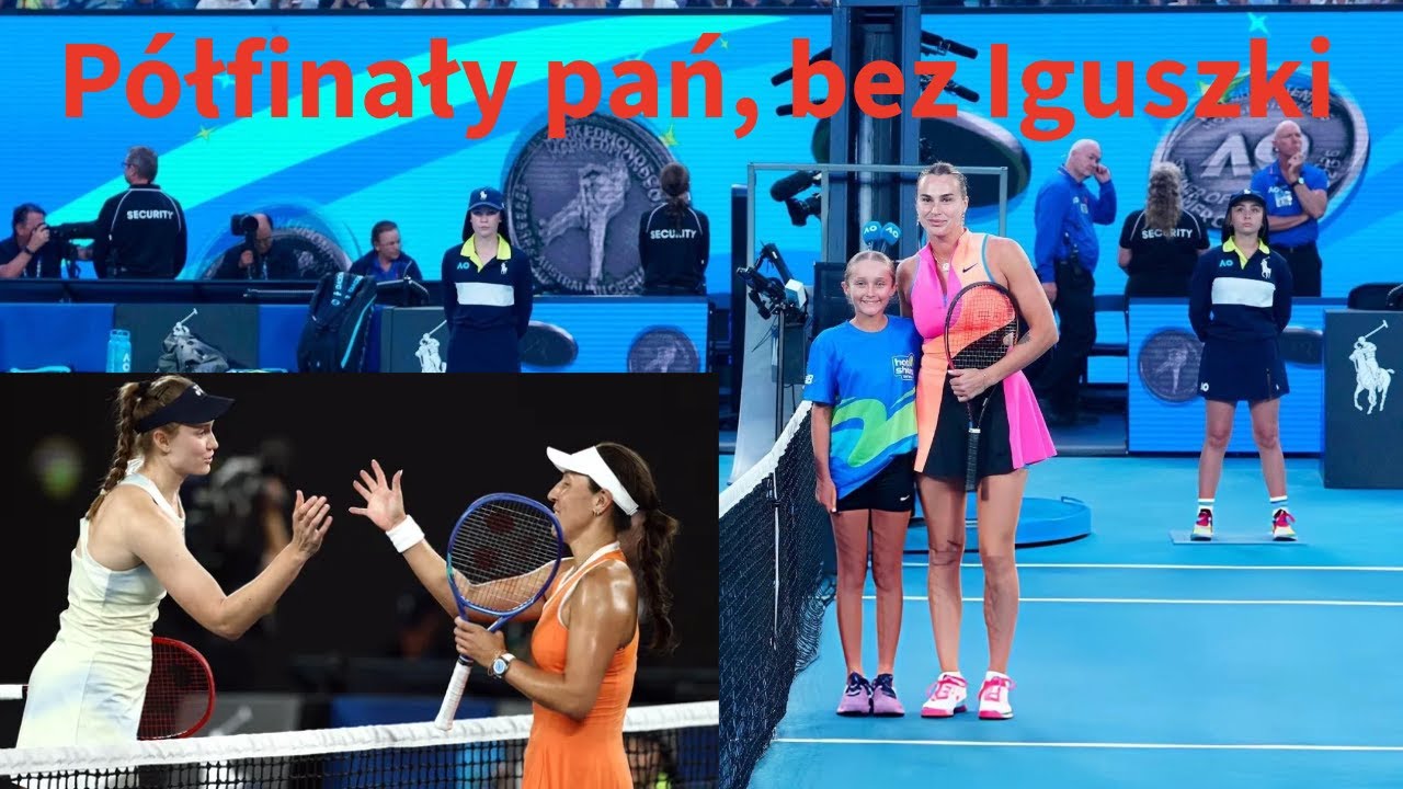 Tenis Nie dla idiotów: Półfinały pań, bez Iguszki