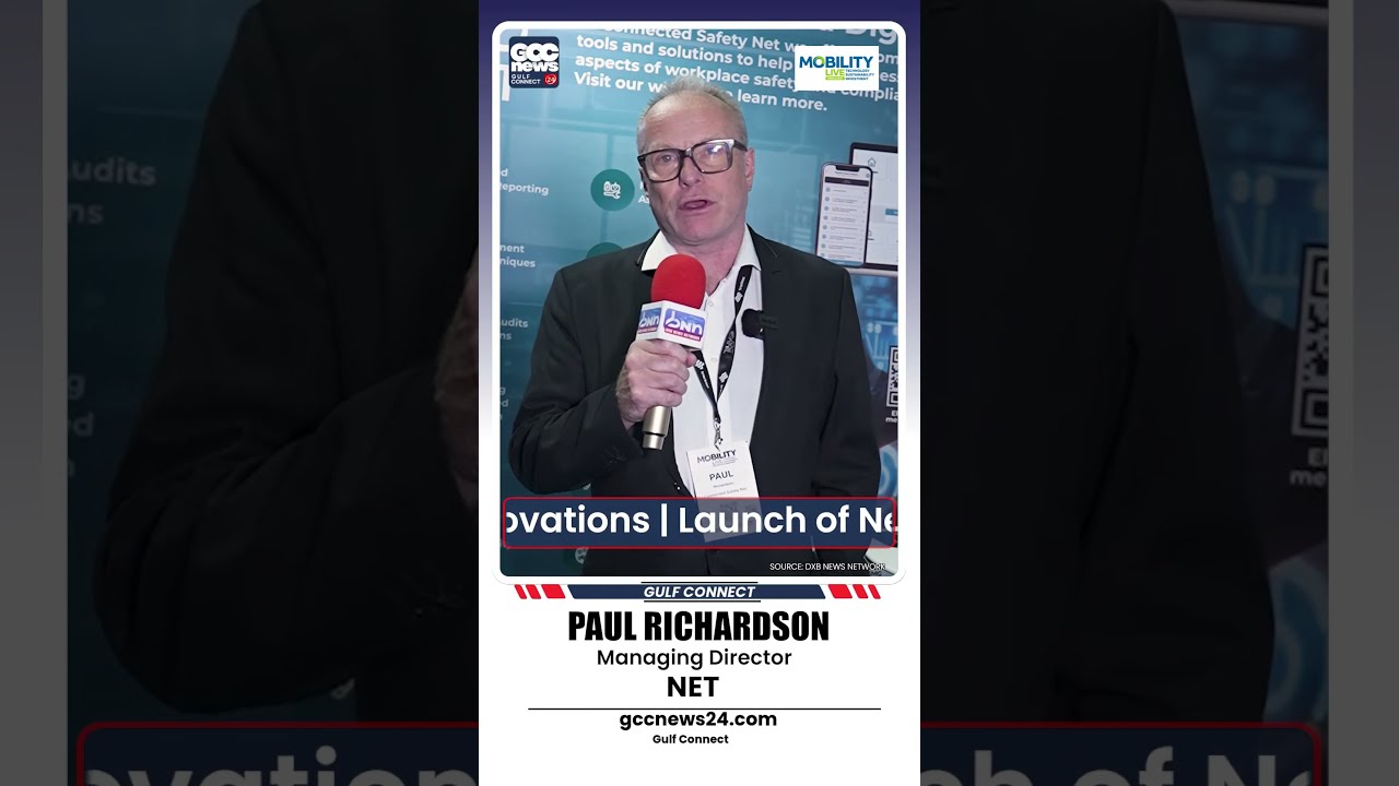 How NET Is Powering Smart Mobility | Paul Richardson at Mobility Live | GCC News 24