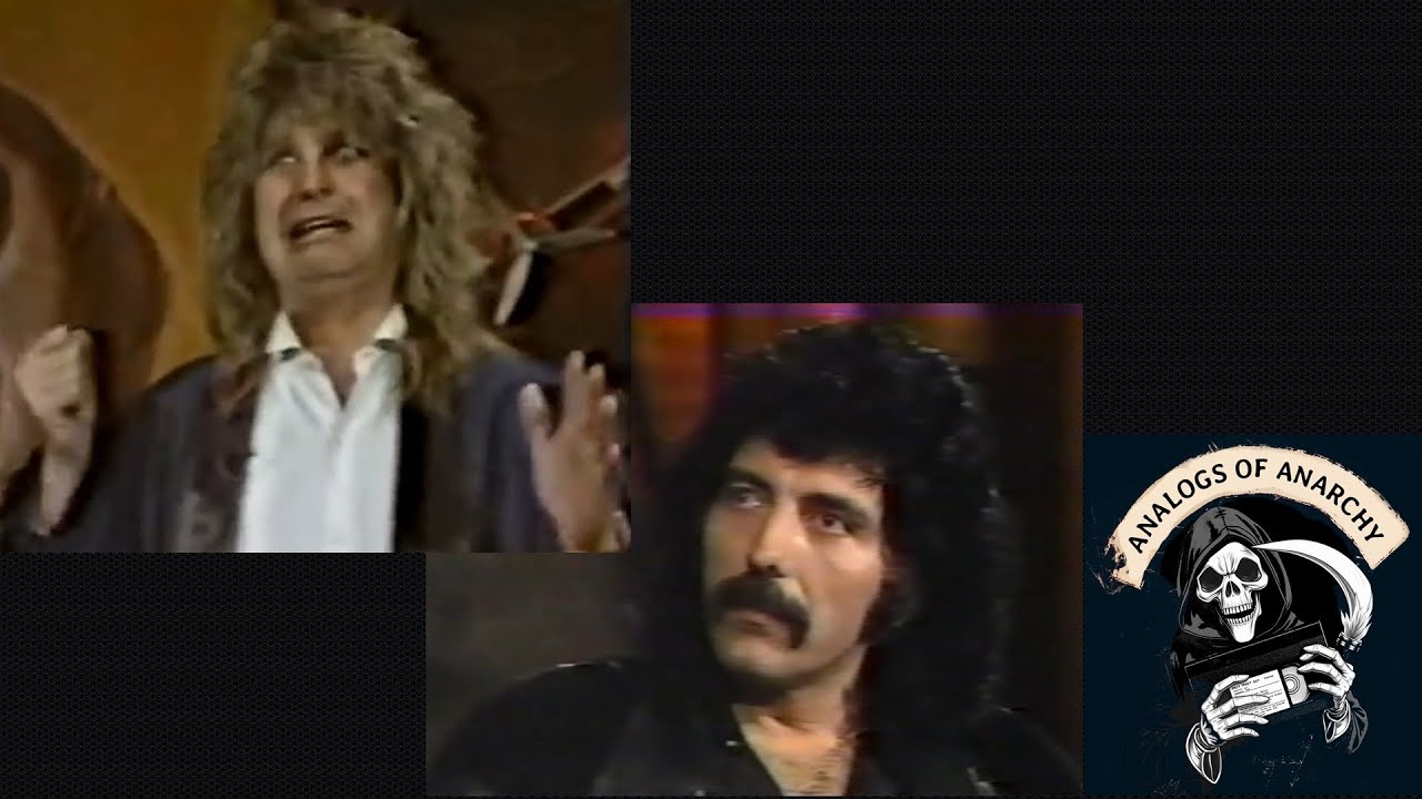 Интервью Тони Айомми и Оззи Осборна на MTV, 1986 год. Аналоги анархии