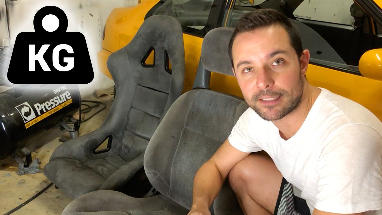 Alivio de Peso no Carro TIREI QUASE 90KG DO CARRO!