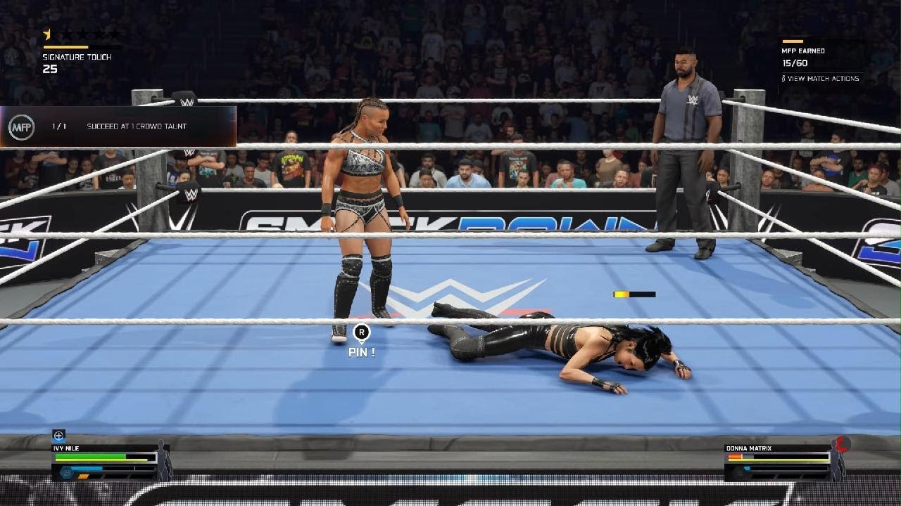 WWE 2K25: Ivy Nyle Squashes a Jobber
