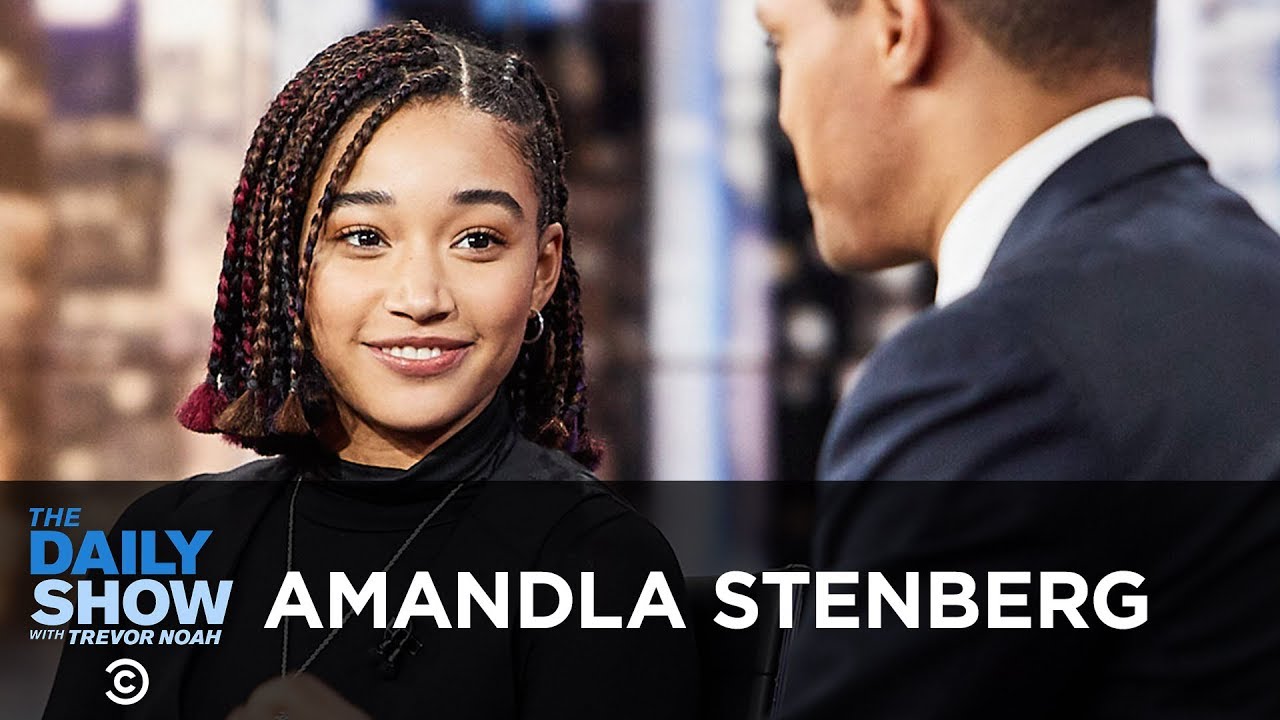 Amandla Stenberg - Portraying Code-Switching in “The Hate U Give” | The Daily Show