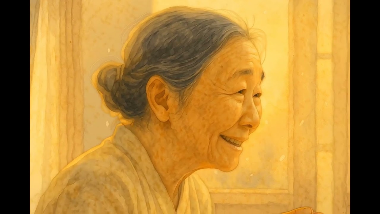 돌봄 로봇 빛돌이와할머니 .AI영상