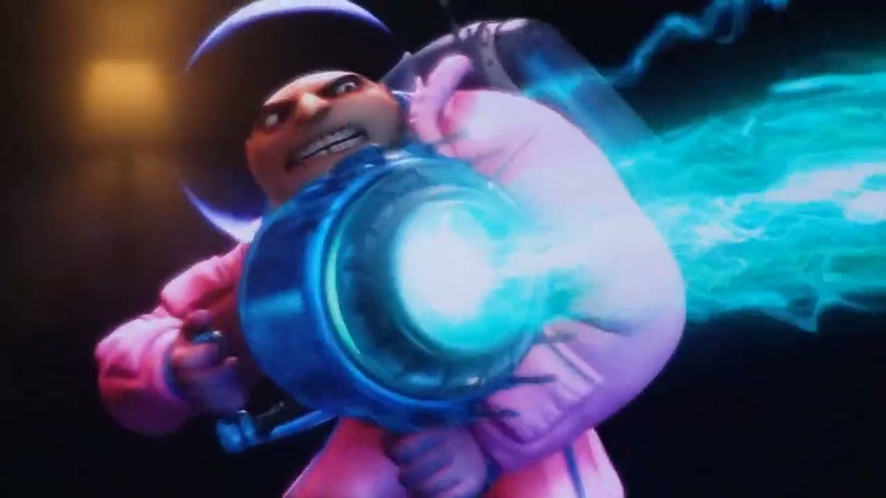 Despicable Me (2010) Shrink Ray The Moon (English Audio Description)