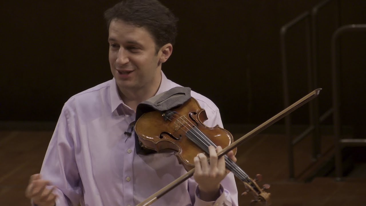 Mendelssohn: Violin Concerto E-minor, 2nd movement · MASTERCLASS Noah Bendix-Balgley