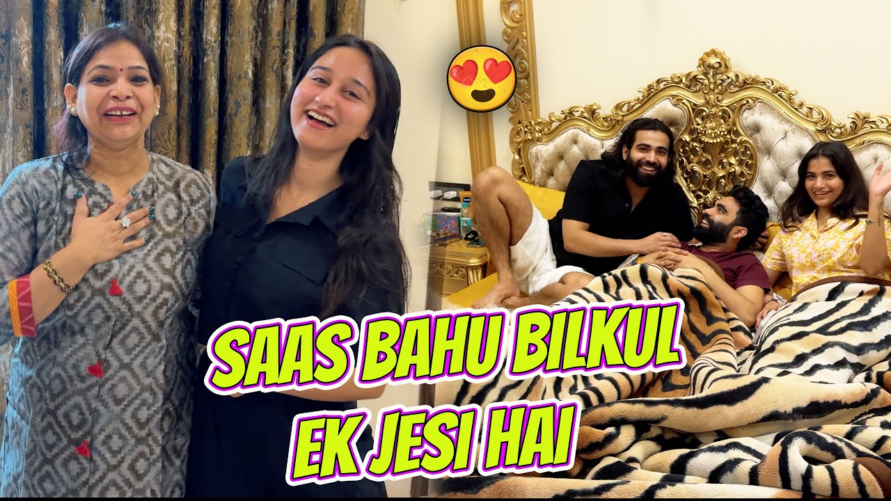Samdhan ji ne bheja Gift 🎁 || Sandy or Karan aaye bahut dino baad ghar 😍
