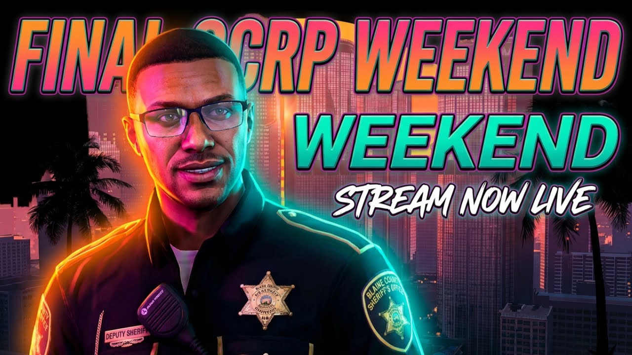 🚨 FINAL OCRP WEEKEND STREAM 🚨 | Last Patrol in OCRP Hybrid Server