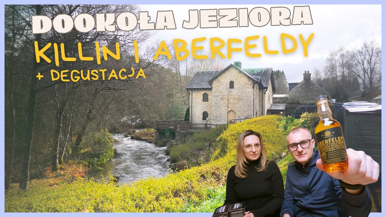 Czy ta whisky była warta ceny? Wodospady i widoki  😍 Loch Tay, Killin i Aberfeldy