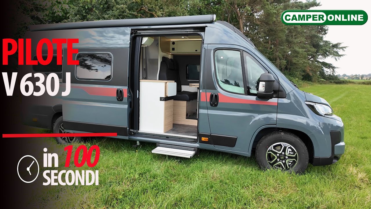 Pilote V 630 J 2025: Il van da 6,36 m che trasforma lo spazio con originalit&agrave;!