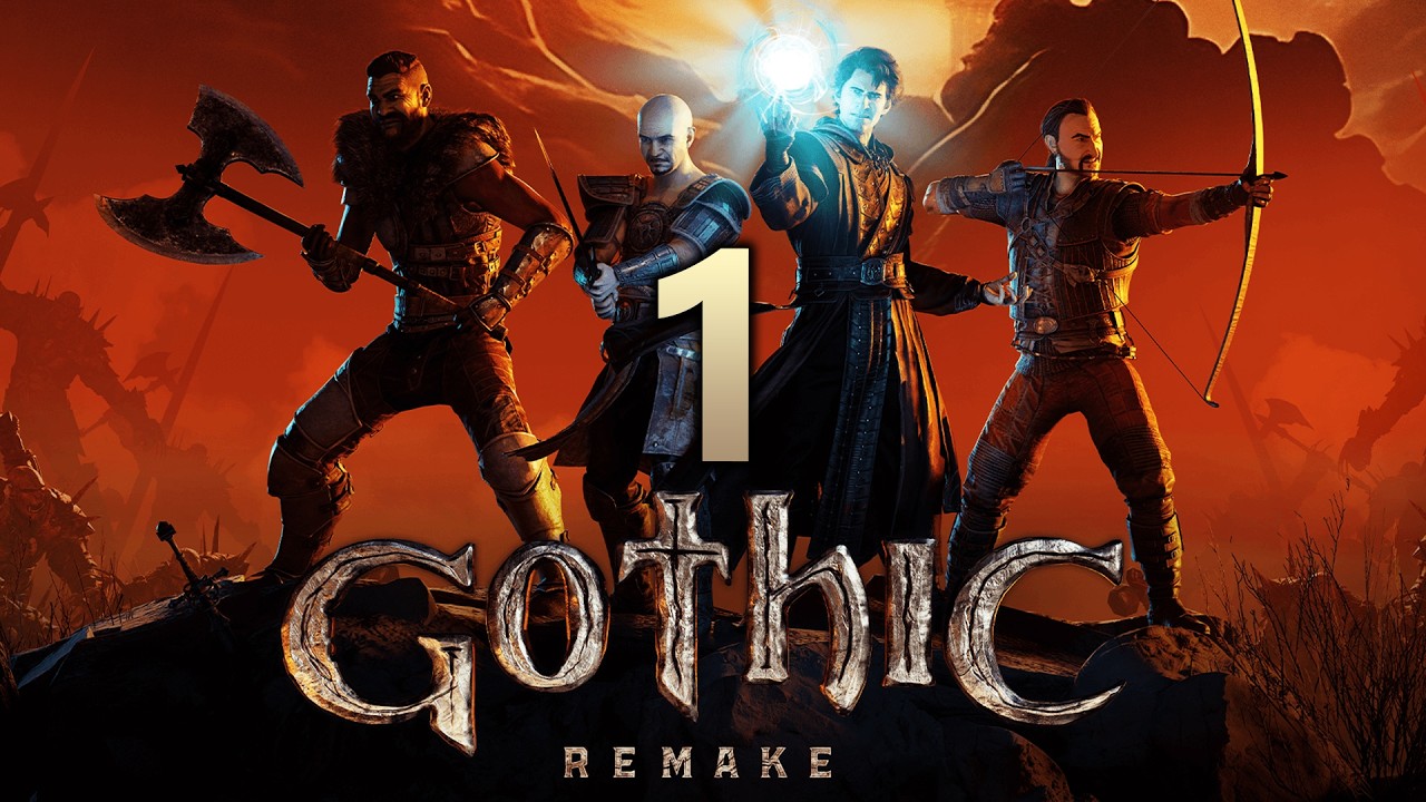 Gothic 1 Remake Playthrough Part 1 (Hard)