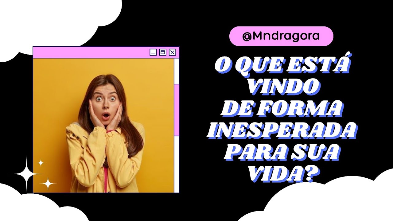 ⁉️😮 O QUE ESTÁ VINDO DE FORMA INESPERADA PARA SUA VIDA? Vamos descobrir???