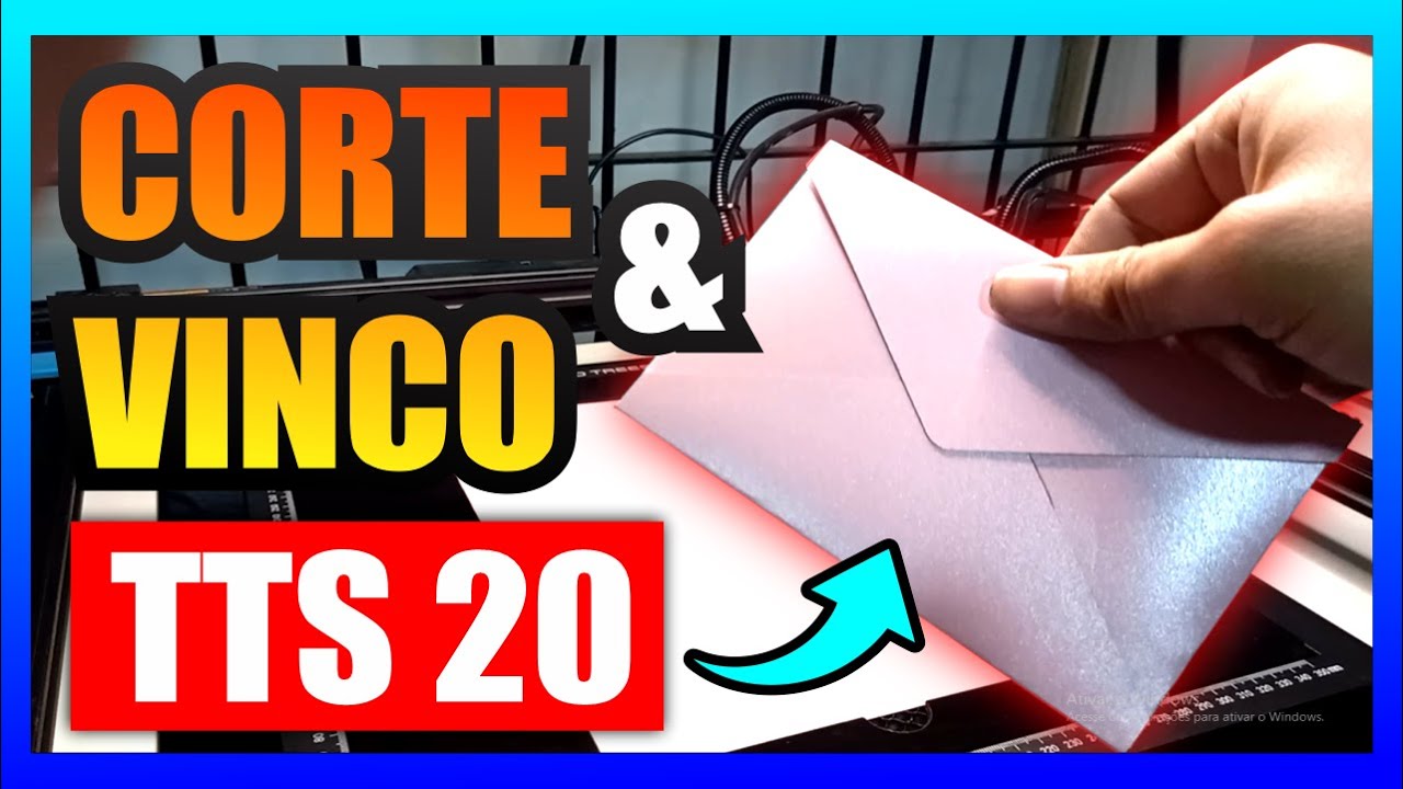 COMO FAZER CORTE E VINCO NA GRAVADORA TTS 20 PRO
