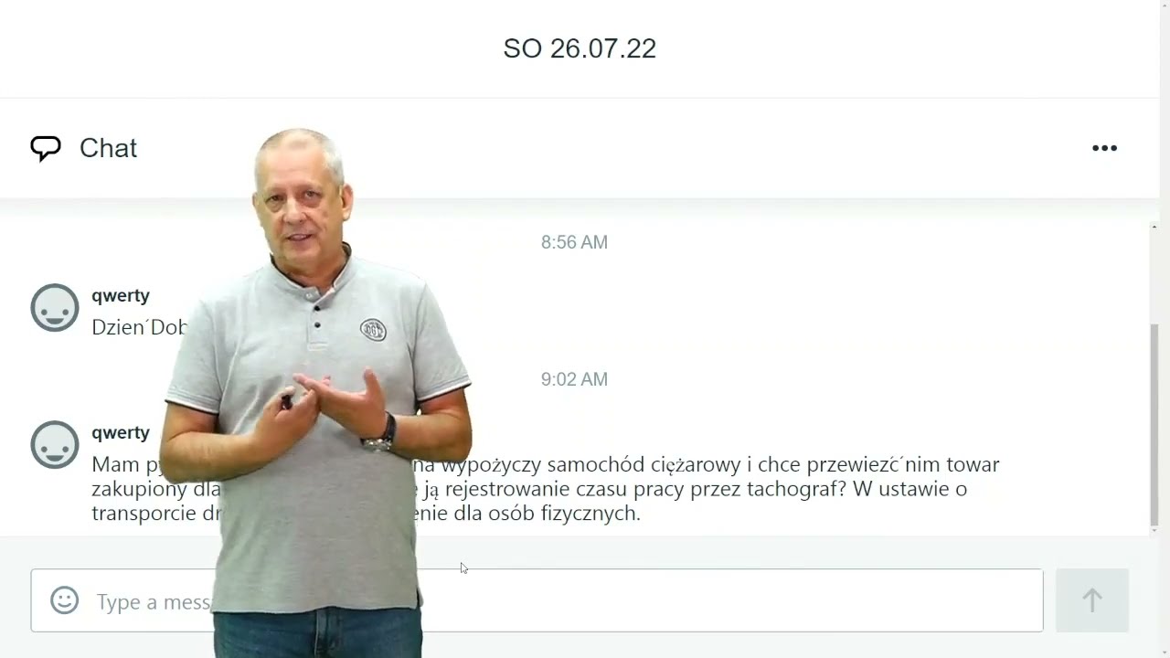 Wypożyczenie samochodu do przewozu przez osobę fizyczną a czas pracy?