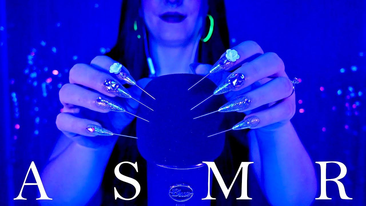 ASMR EXTREME Mic Scratching with CLAWS! 💅 (No Talking) 9 HOURS for Sleep!