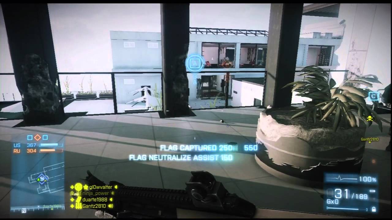 Battlefield 3 - Close Quarters PS3 Gameplay