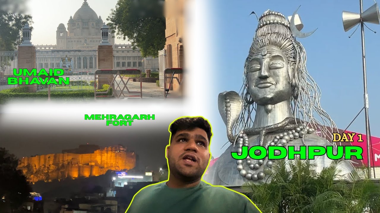 VISITING UMAID BHAVAN AND MEHRANGARH FORT IN JODPUR | JODHPUR DAY 1