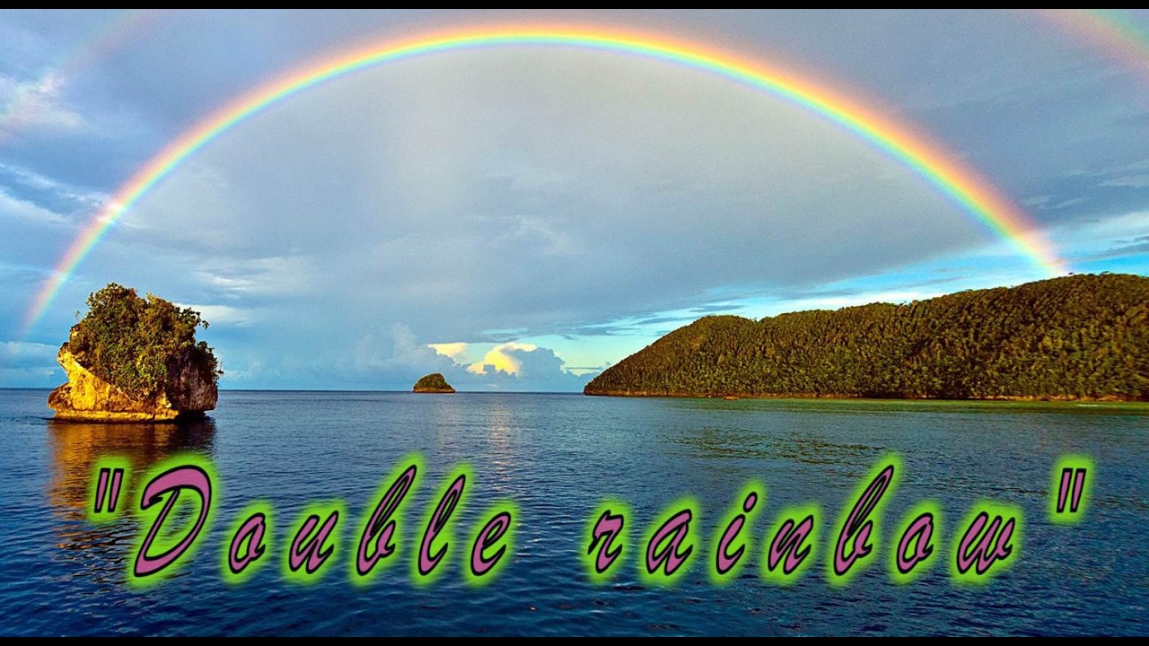 Double rainbow