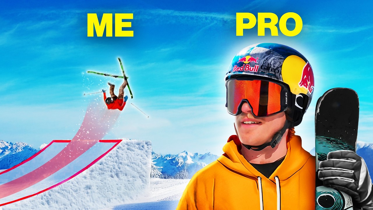 Can A PRO Teach Average Skiers Double Backflip In ONE Day?