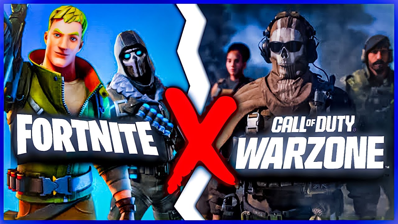 FORTNITE VS CALL OF DUTY WARZONE DIFEREN&Ccedil;AS E JOGABILIDADES