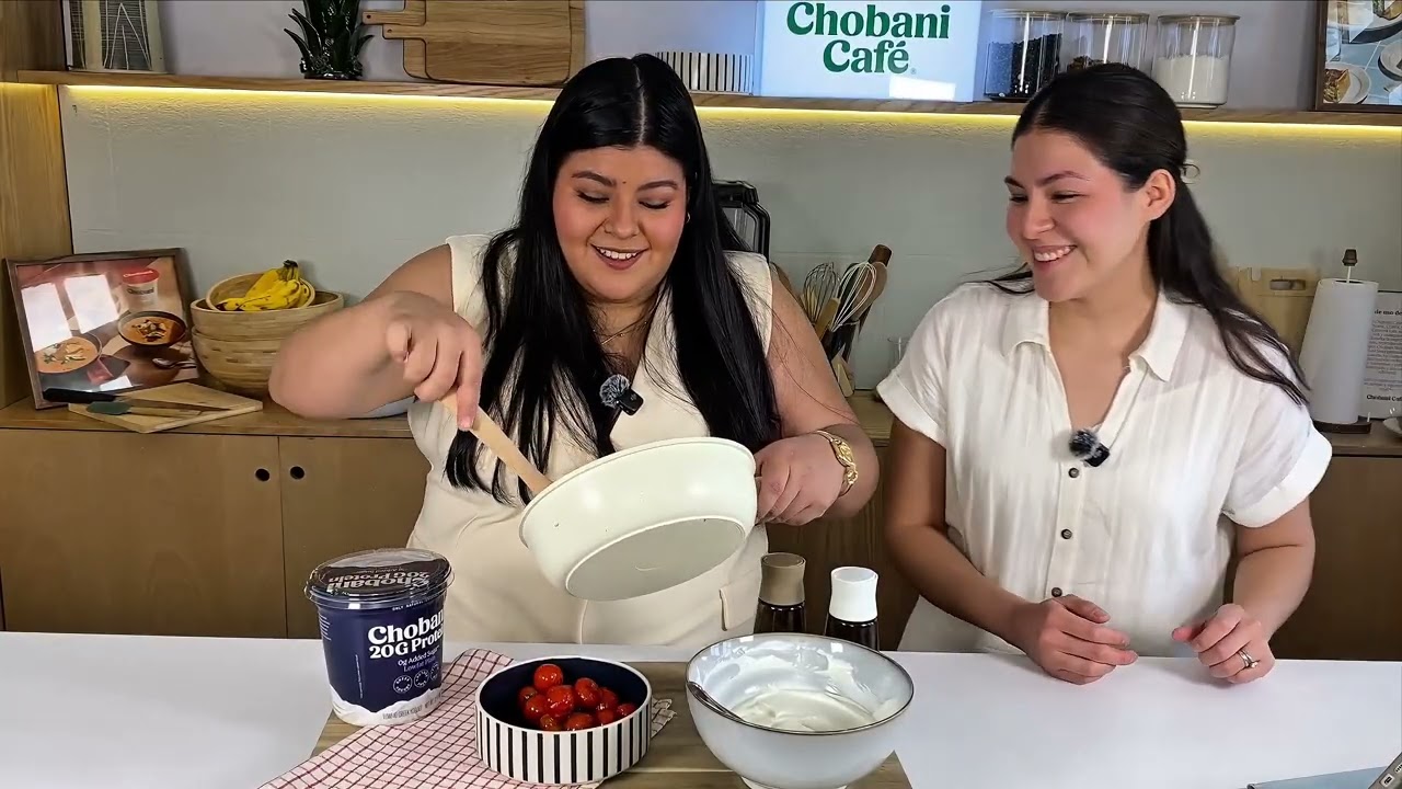 Chobani caprese con la nutrióloga Mónica Cuallo y nuestros amigos Alex y Tere @diariodeunafoodie