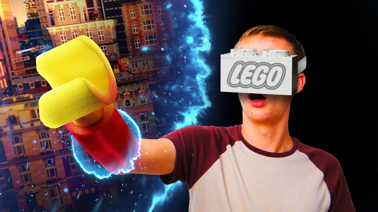 Я сделал работающую VR-гарнитуру из LEGO
