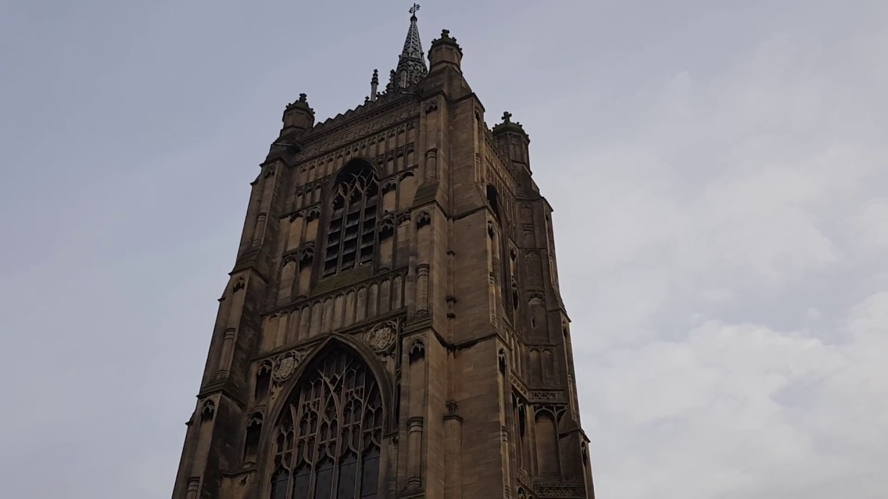 St Peter mancroft Norwich bell ringing on a Sunday morning