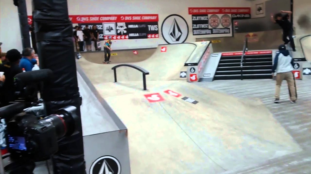 Andy Anderson runs at Damn Am Costa Mesa 2014