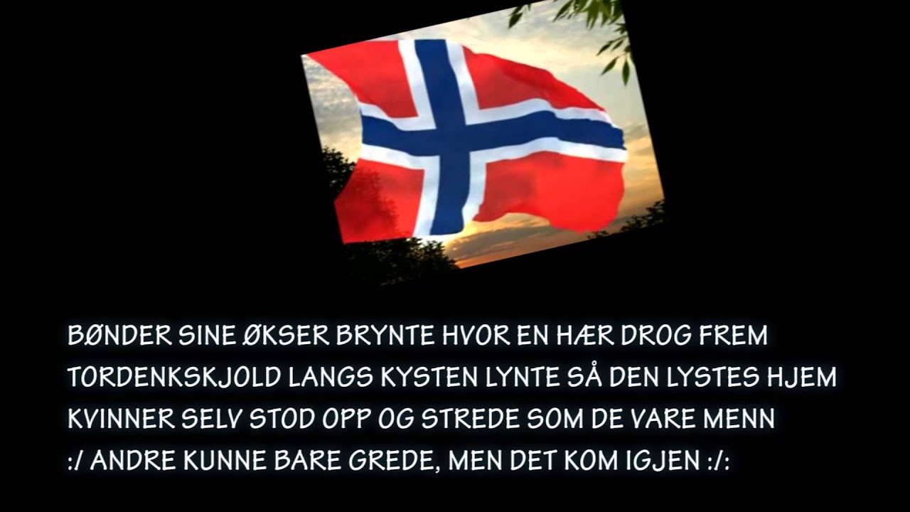 JA VI ELSKER med tekst - 8 vers