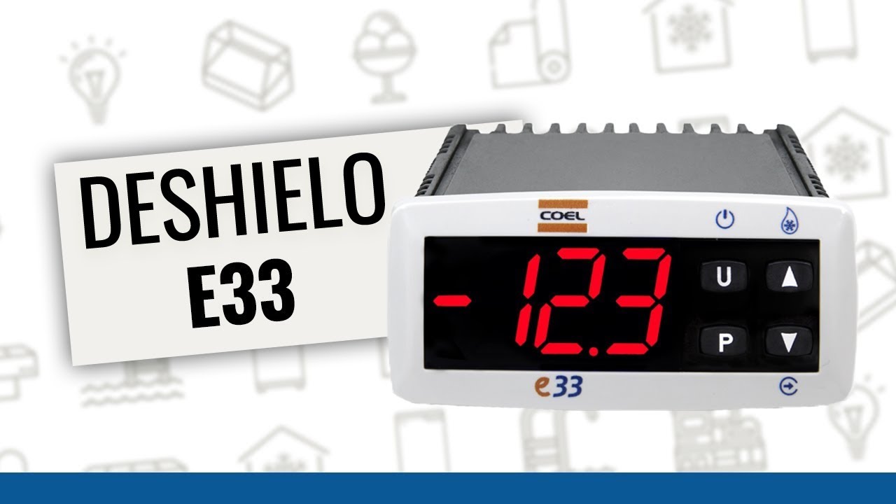[Español] Controlador Coel E33 - configuraciones de deshielo