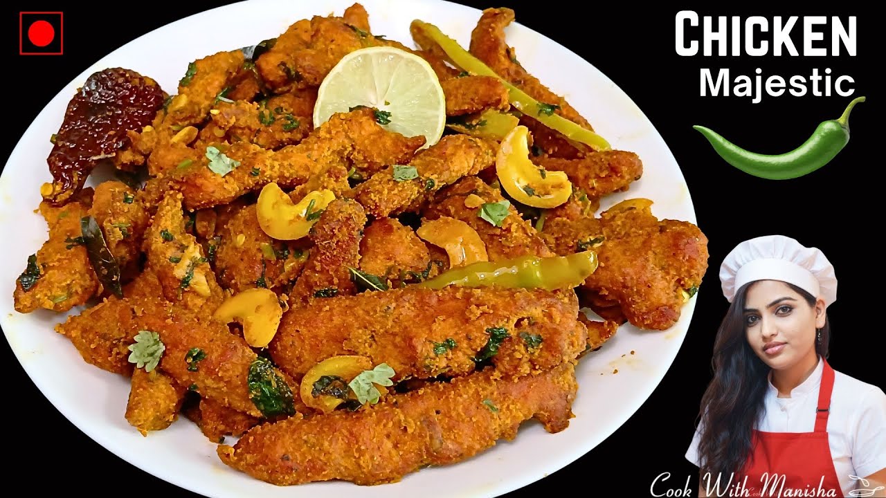 hyderabadi chicken majestic | chicken majestic gravy recipe | majestic chicken recipe | chicken fry