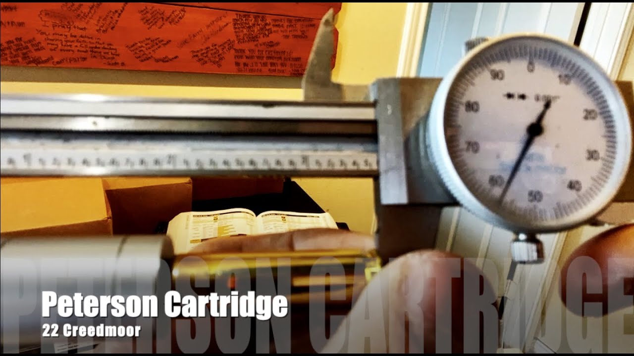 Peterson Cartridge • 22 Creedmoor