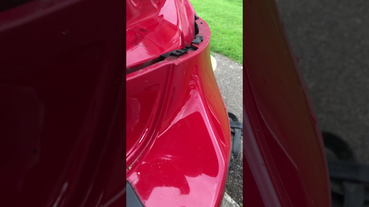 2008 Toyota Auris - E150 Boot leak