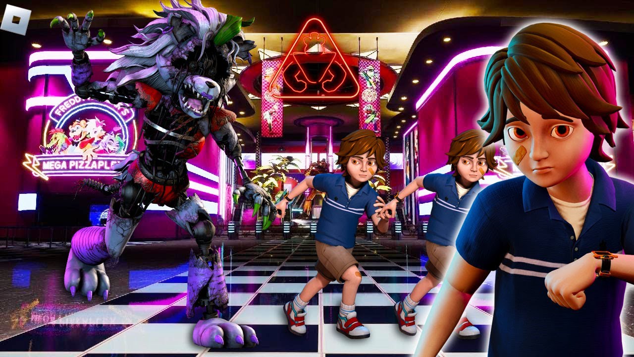 I played FNAF SB Multiplayer on ROBLOX and it was AMAZING!