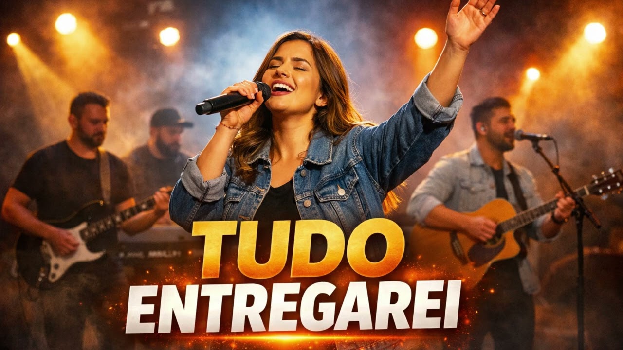 Louvor Gospel de Entrega Total | Tudo Entregarei – Cantor Cristão