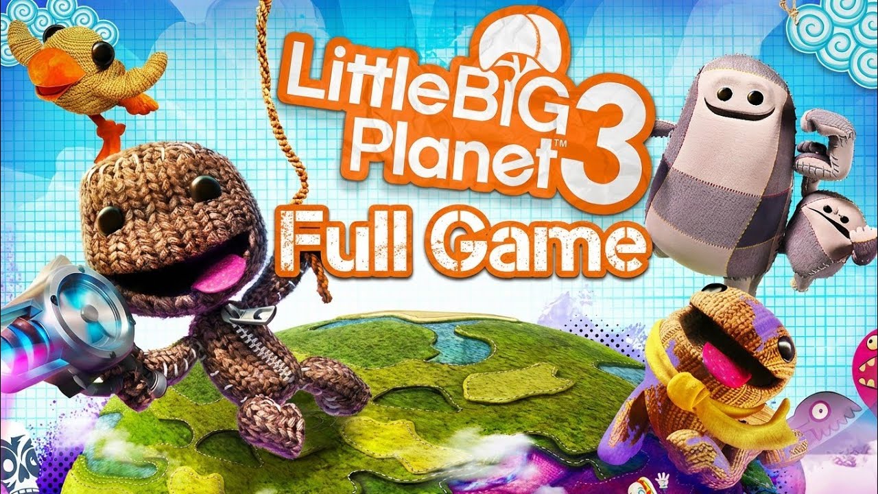 Little Big Planet 3 | Full Game | No Commentary | *PS5 | 4K